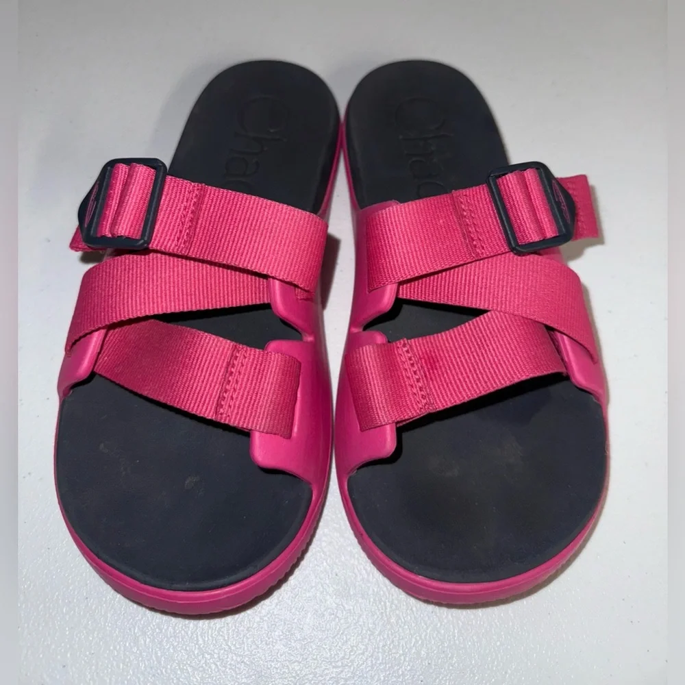 Chaco Chillos Slide Sandals Size 7 - Picture 4 of 8